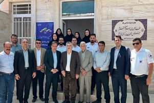 بهره برداری از یازدهمین پایگاه اورژانس پیش بیمارستانی شهرستان اقلید به همت خیرین محلی در روستای شهرمیان